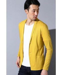 HIGH STREET STREET∴ テレコ 長袖カーディガン