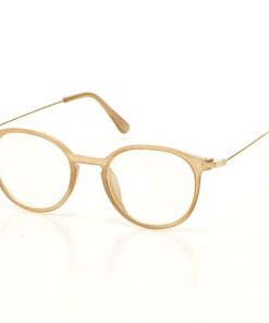 ファッショングラス　紫外線99.9％以上カット　ブルーライト約26％カット　メタルテンプルダテメガネ