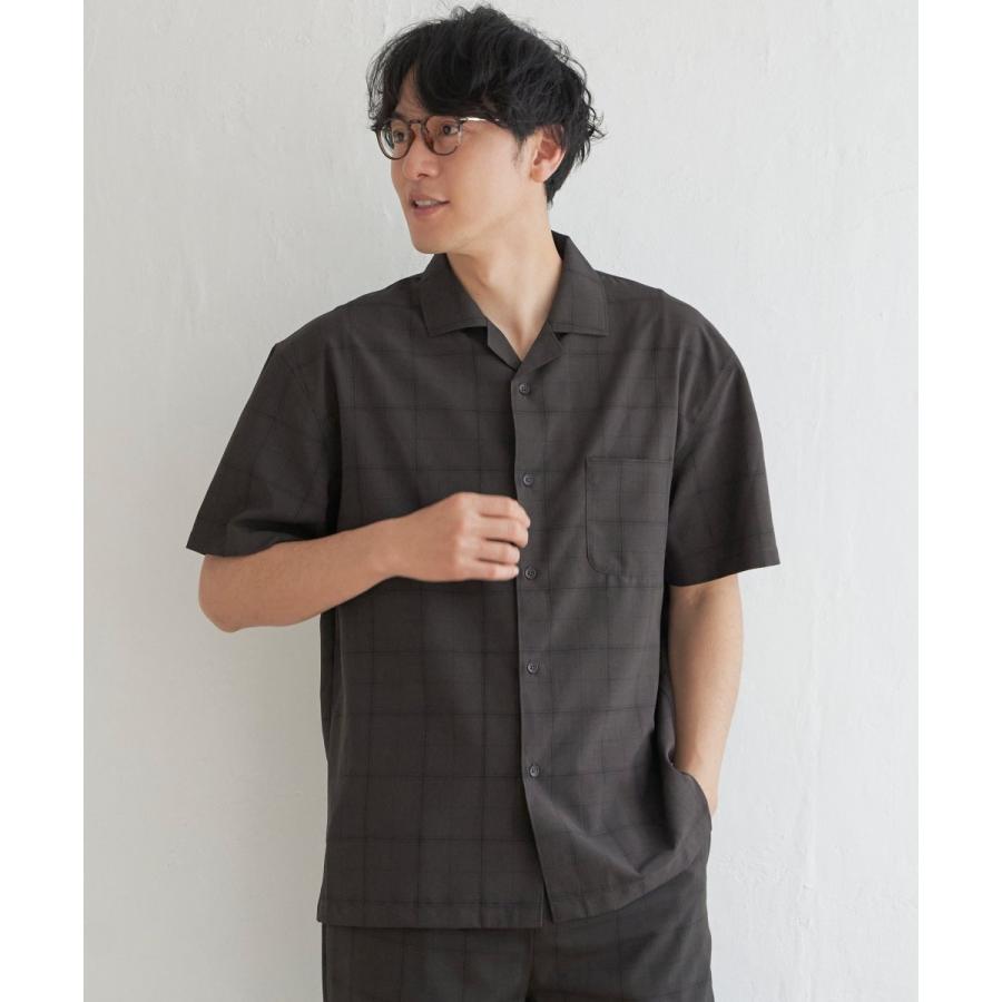 ikka 【セットアップ対応】Reflax(R) リラックスオープンカラーシャツ - 画像 (2)