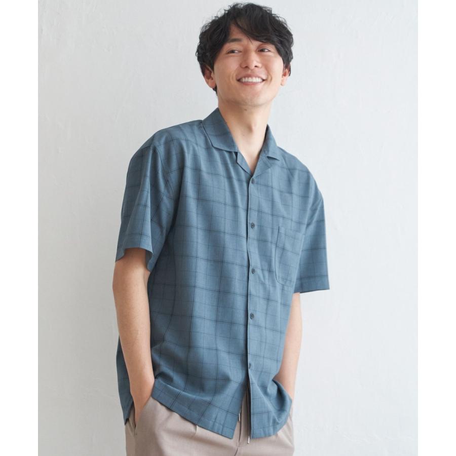 ikka 【セットアップ対応】Reflax(R) リラックスオープンカラーシャツ - 画像 (4)