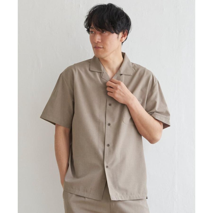 ikka 【セットアップ対応】Reflax(R) リラックスオープンカラーシャツ - 画像 (5)