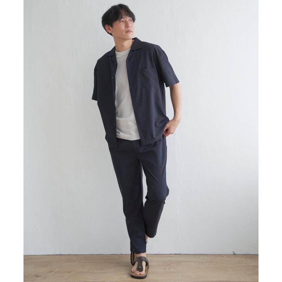 ikka 【セットアップ対応】Reflax(R) リラックスオープンカラーシャツ - 画像 (8)