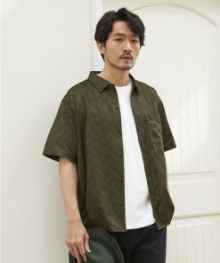 ikka 【吸水速乾／セットアップ対応】GOKU楽AIRレギュラーシャツ