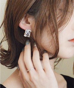 styiro ニッケルフリー ビジューメタルピアス