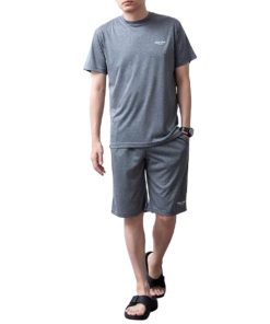 セットアップ メンズ 冷感 上下セット 部屋着 ルームウェア tシャツ 半袖 ストレッチ 吸水速乾