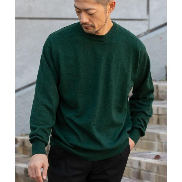 URBAN RESEARCH ROSSO 『一部WEB限定カラー』綿カシミヤクルーネックニット