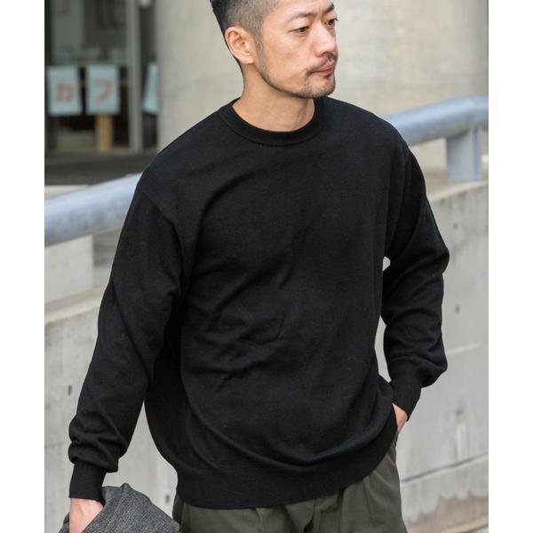 URBAN RESEARCH ROSSO 『一部WEB限定カラー』綿カシミヤクルーネックニット - 画像 (4)