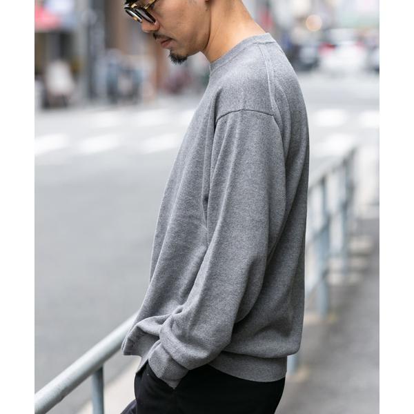 URBAN RESEARCH ROSSO 『一部WEB限定カラー』綿カシミヤクルーネックニット - 画像 (7)