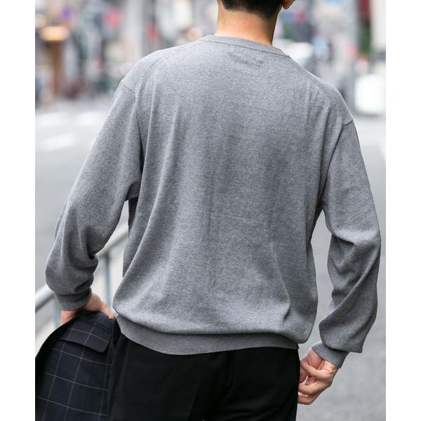 URBAN RESEARCH ROSSO 『一部WEB限定カラー』綿カシミヤクルーネックニット - 画像 (8)