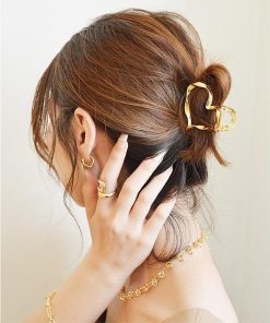 styiro メタルフレームミニヘアバンス　ハート・スター