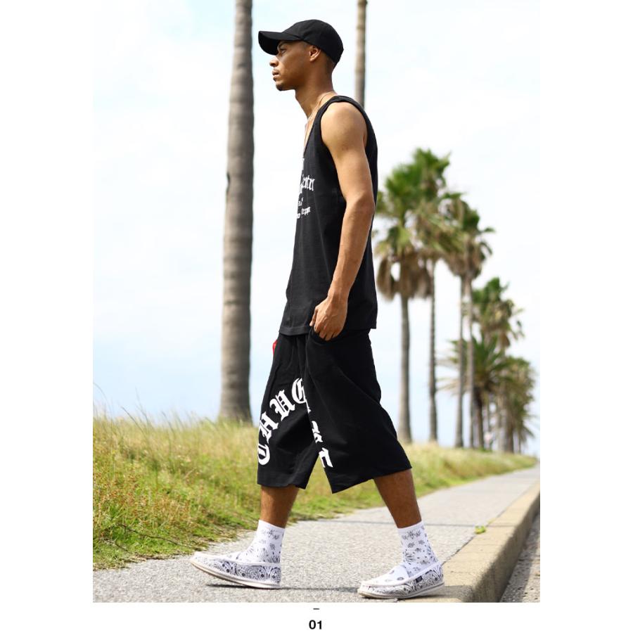 ACEFLAG ACE FLAG 上下セット 半袖 Tシャツ ハーフパンツ 大きいサイズ エースフラッグ セットアップ South Central サウスセントラル THUG LIFE サグライフ 2Pac b系 - 画像 (5)