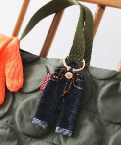 BEAMS BOY キーホルダー デニム