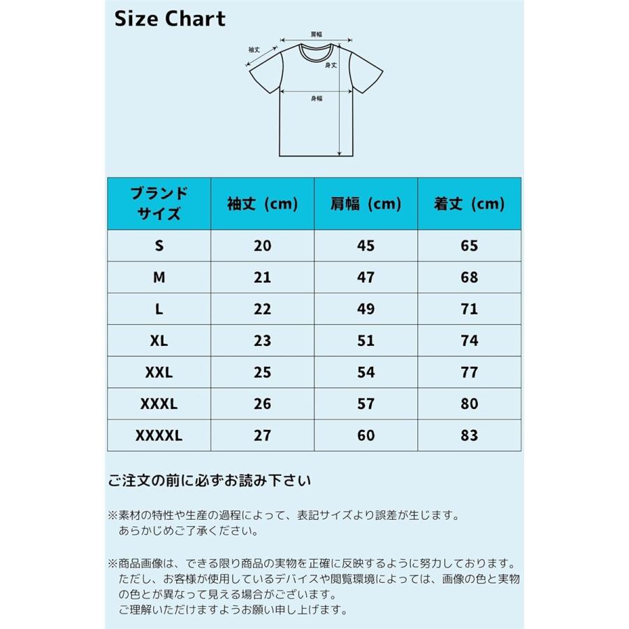 tシャツ 半袖 春服 夏服 オリジナル プリント メンズ レディース トップス 秋 冬 クルーネック 男女兼用 MDM( アッシュ, 2XL) - 画像 (2)