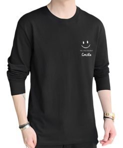 エンプティオ スタイリッシュ スポーツ 長袖パジャマ ルームウェア 寝巻き 気持ちいい メンズパジャマ(アクセントブラック, M)