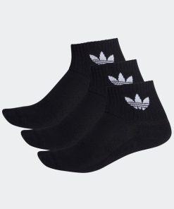 adidas 靴下 ミッドカットクルーソックス 3足組 「MID CREWSOCKS 3P」 / アディダスオリジナルス Originals メンズ