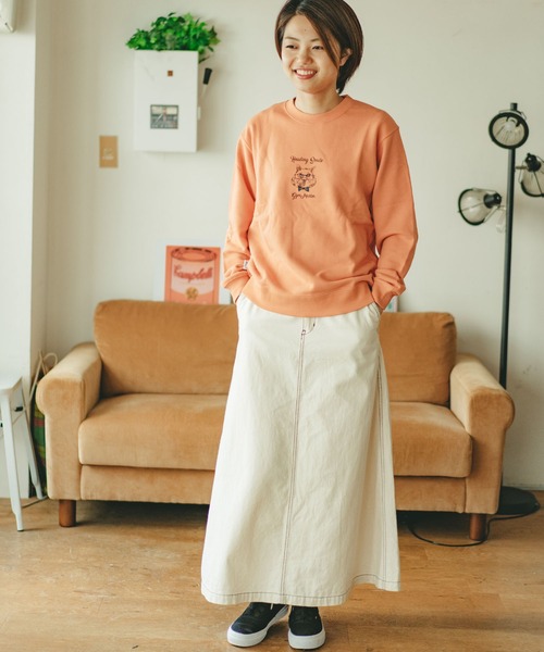 gym master トレーナー スウェット Healing Smile スウェットシャツ メンズ レディース - 画像 (7)