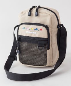 CONVERSE ショルダーバッグ 「CONVERSE/コンバース」スニーカープリント ワンポイントブランドロゴ ミニショルダーバッグ メンズ レディース