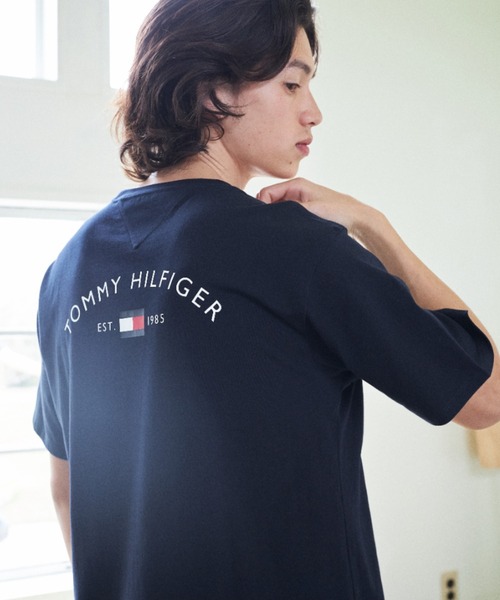 TOMMY HILFIGER tシャツ 「オンライン限定」「ユニセックス」トミーヒルフィガー80SリンガーTシャツ メンズ レディース - 画像 (4)