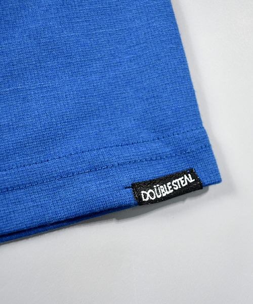 DOUBLE STEAL tシャツ バイカラー 5分袖Tシャツ メンズ レディース - 画像 (7)