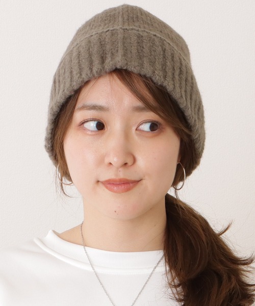 Lace Ladies 帽子 ハット ケーブル柄ベーシックニットバケットハット レディース - 画像 (5)