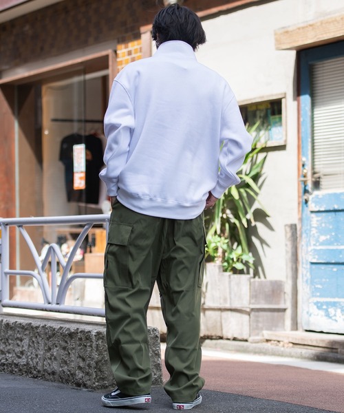 U.S. POLO ASSN. トレーナー スウェット 「U.S. ASSN/ユーエスポロアッスン」裏起毛ハーフジップ長袖スウェット メンズ レディース - 画像 (6)