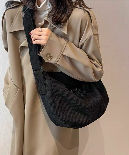 ad thie ウエストポーチ ウエストバッグ コーデュロイ ショルダーバッグ レディース - 画像 (4)