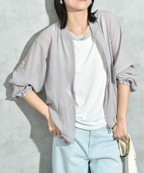 INTERPLANET ブルゾン アウター Eボイルブルゾン レディース - 画像 (3)