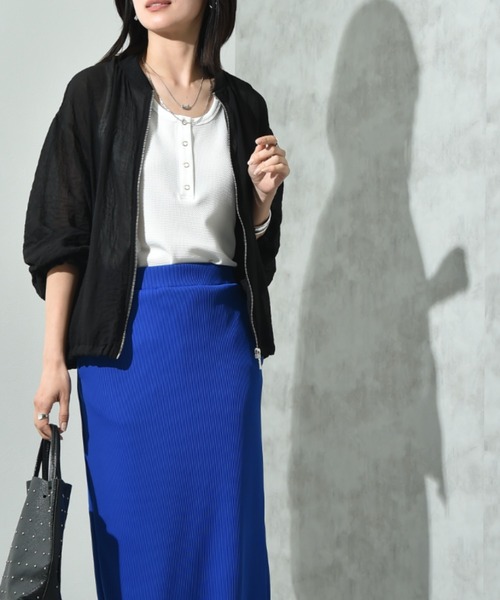 INTERPLANET ブルゾン アウター Eボイルブルゾン レディース - 画像 (8)