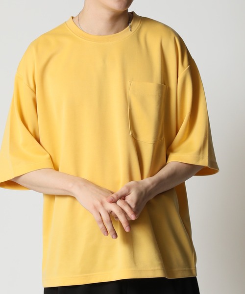 ARCADE tシャツ 速乾 すぐ乾く クイックドライTシャツ オーバーサイズ ポケットTシャツ KAITEKI メンズ レディース - 画像 (2)