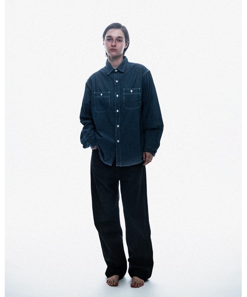 PENNEYS シャツ PENNEY'S FOREMOST / ぺニーズ フォアモスト W-POCKET WORK SHIRT ダブルポケット ワークシャツ メンズ - 画像 (3)