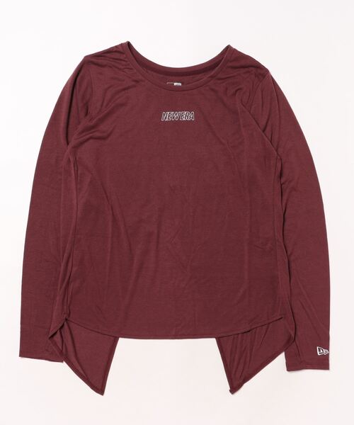 NEW ERA ラッシュガード ERA/ニューエラ PAW LS BACK SLIT TEE 吸汗速乾 抗菌 パフォーマンスアパレル 14312779 レディ - 画像 (3)