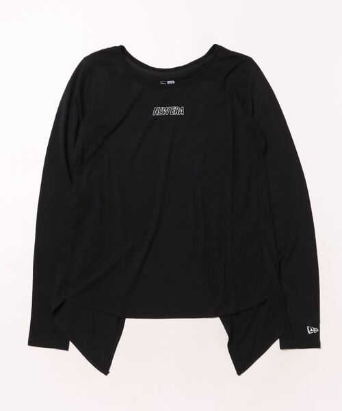 NEW ERA ラッシュガード ERA/ニューエラ PAW LS BACK SLIT TEE 吸汗速乾 抗菌 パフォーマンスアパレル 14312779 レディ - 画像 (2)