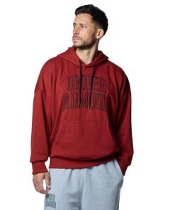 UNDER ARMOUR トレーナー スウェット UAアイコン ヘビーウェイト テリー オーバーサイズ フーディー（トレーニング/メンズ） メンズ