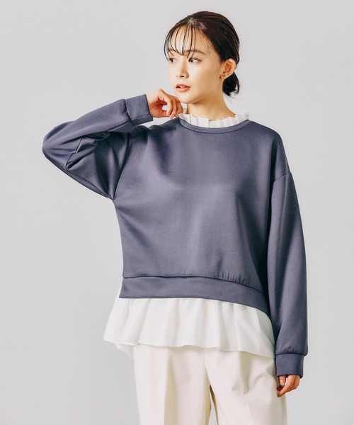 GLOBAL WORK パーカー ライトクッションドッキング/115491 レディース - 画像 (4)