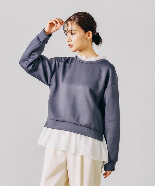 GLOBAL WORK パーカー ライトクッションドッキング/115491 レディース - 画像 (9)