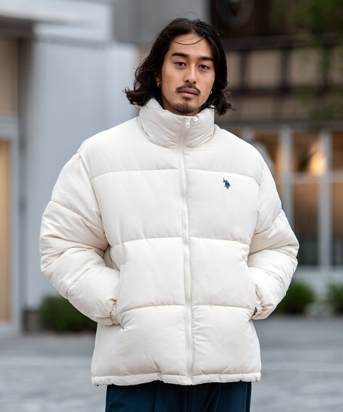 U.S. POLO ASSN. ブルゾン アウター 「U.S. ASSN/ユーエスポロアッスン」パテッドジャケット JKT レディース メンズ - 画像 (5)