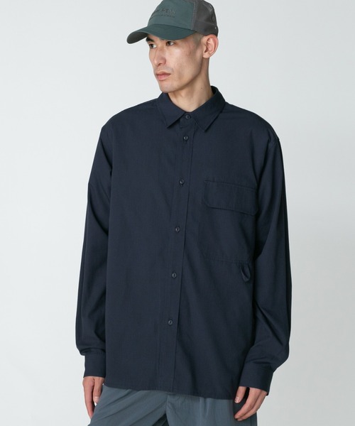 snow peak シャツ TAKIBI Light Ripstop Shirt 難燃 メンズ レディース - 画像 (4)