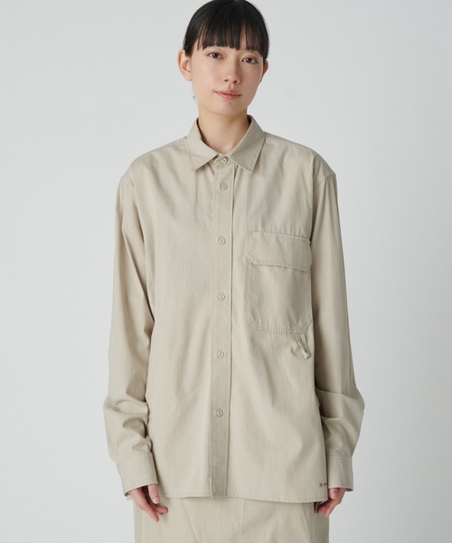 snow peak シャツ TAKIBI Light Ripstop Shirt 難燃 メンズ レディース - 画像 (2)