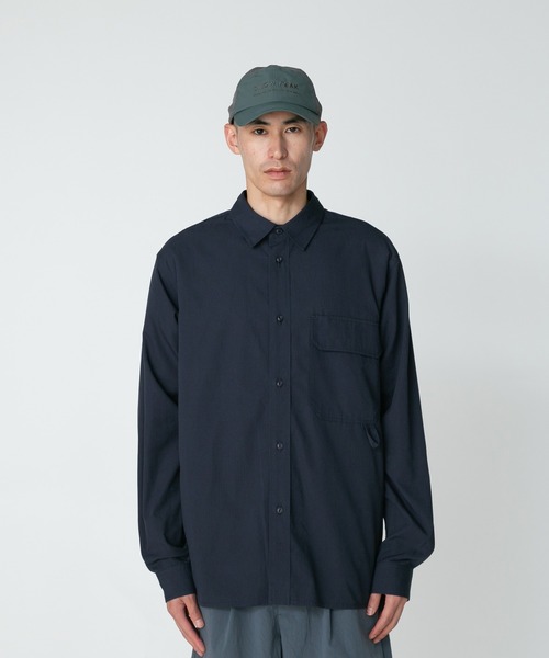 snow peak シャツ TAKIBI Light Ripstop Shirt 難燃 メンズ レディース - 画像 (8)