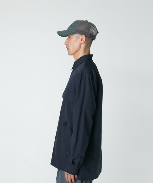 snow peak シャツ TAKIBI Light Ripstop Shirt 難燃 メンズ レディース - 画像 (9)