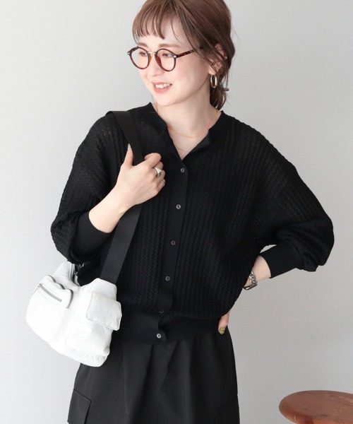 AMERICAN HOLIC カーディガン 柄編みニットカーディガン レディース - 画像 (8)