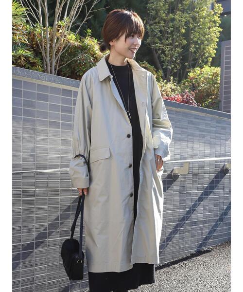 AMERICAN HOLIC 「AMERICAN HOLIC」 ステンカラーコート M グレイッシュベージュ レディース - 画像 (3)