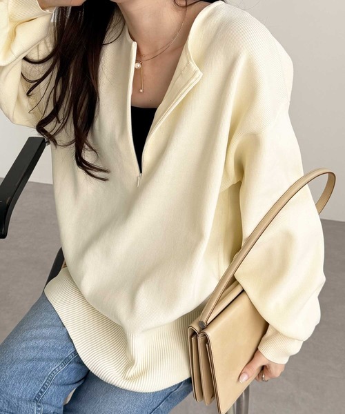 GeeRA 「GeeRA」 長袖ニット MEDIUM オフホワイト レディース - 画像 (3)