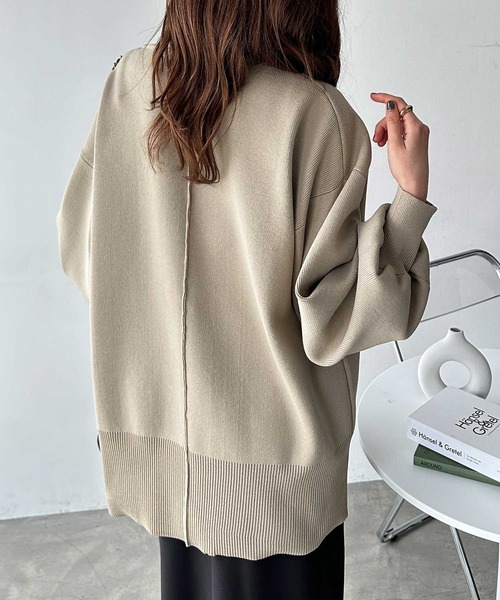 GeeRA 「GeeRA」 長袖ニット MEDIUM オフホワイト レディース - 画像 (8)