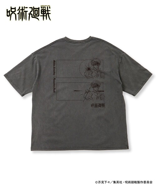 FREAK'S STORE tシャツ 限定展開 「劇場版総集編 呪術廻戦 懐玉・玉折」ピグメント クルーネックプリントTシャツ/懐玉 五条悟 虚式 メンズ レディース - 画像 (5)