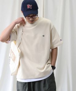 Champion 「Champion」 スウェットカットソー M ベージュ メンズ