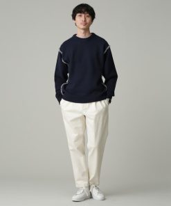 NANO universe 「NANO universe」 長袖ニット S ネイビー メンズ