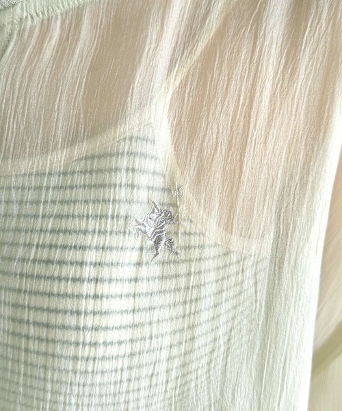 classicalelf 「classicalelf」 ジップアップブルゾン LARGE グリーン レディース - 画像 (9)