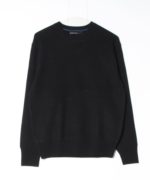 green label relaxing 「green relaxing」 長袖ニット M ブラック メンズ