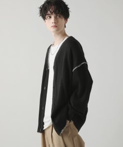 ASTRONOMY 「ASTRONOMY」 「Beno」ニットカーディガン M ブラック メンズ